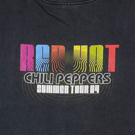 RED HOT CHILI PEPPERS SUMMER TOUR 04 GILDAN LARGE 8149