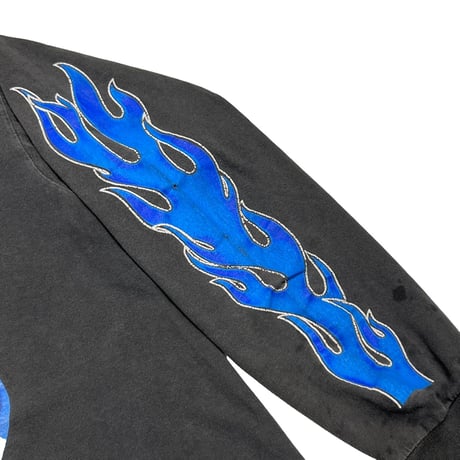 HARLEY DAVIDSON	BLUE V FLAME SNDIEGO EMBLEM LS LARGE 5963