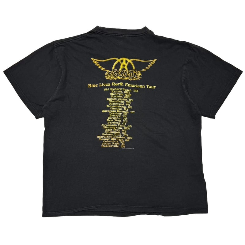 AEROSMITH NINE LIVES NORTH AMERICAN TOUR GIANT