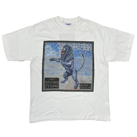 ROLLING STONES 1997 BRIDGES TO BABYLON WHITE LARGE 9072