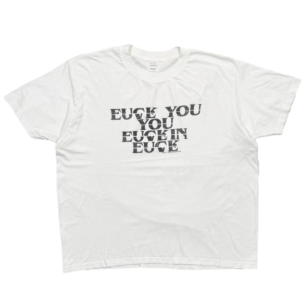 greatLAnd fuck love shirt / new vintage LARGE 6