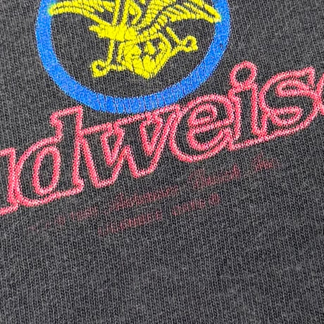 Budweiser CIRCLE "A" LOGO BACK 3 FROGS WILD OATS LARGE 5217