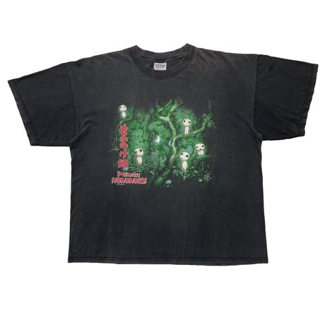 PRINCESS MONONOKE もののけ姫 STUDIO GHIBLI ジブリ KODAMA GILDAN HEAVY COTTON XL 7164
