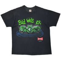 NIRVANA KURT COBAIN FUCK YOU PINK TEXT HANES XL