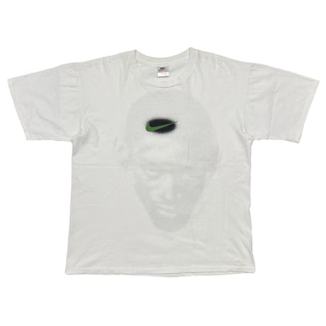 NIKE DENNIS RODMAN BIG HEAD TEE GREEN LARGE 6973