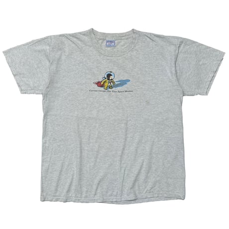CURIOUS GEORGE THE FIRST SPACE MONKEY ASH GREY ALL SPORT XL 8846
