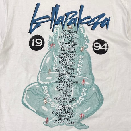 LOLLAPALOOZA 1994 WHITE GIANT BY TEEJAYS LARGE 9319