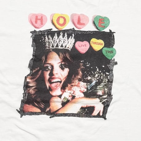 Hole LIVE THROUGH THIS ONEITA LARGE 0113