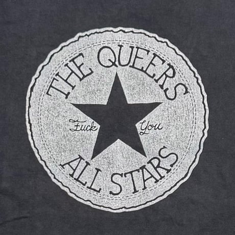 THE QUEERS ALL STARS CONVERSE PARODY FRUIT OF THE LOOM XL 4298