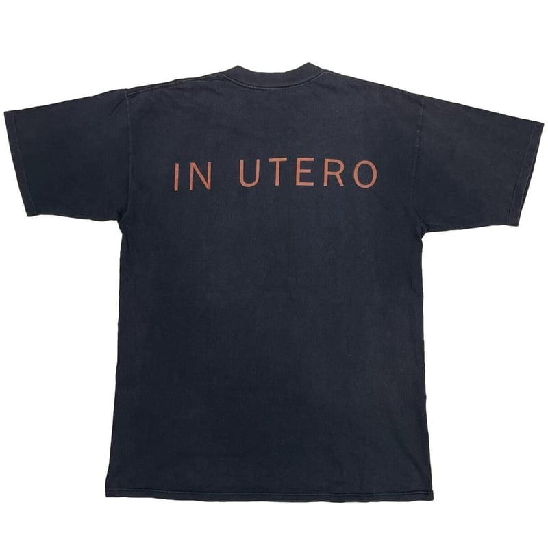 NIRVANA IN UTERO BLACK FITS XL 1052 | greatLAnd NIRVANA IN UTERO BLACK FITS XL 1052 | greatLAnd