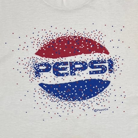 PEPSI DIGITAL DOT LOGO WHITE TEE JAYS HEF-T XL 7293