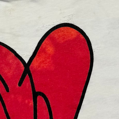 THE SMASHING PUMPKINS SP RED HEART WHITE GINAT BY TEE JAYS LARGE 1219
