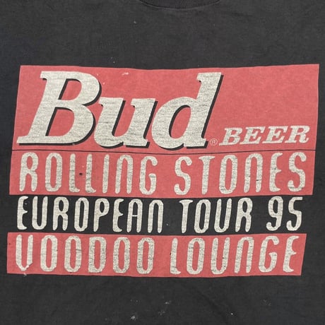 ROLLING STONES BUDWEISER EUROPEAN TOUR 1995 VOODOO LOUNGE SCREEN STARS XL 6961