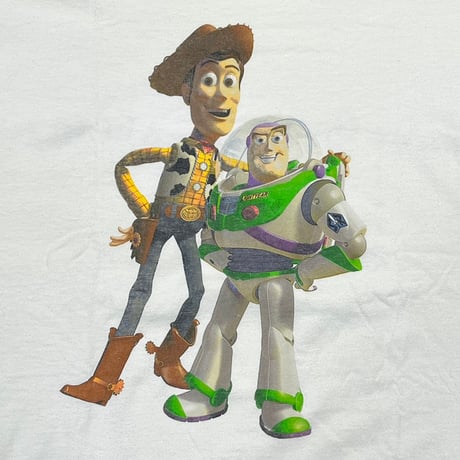 DISNEY VINTAGE TOY STORY WOODY&BUZZ MEDIUM 4015