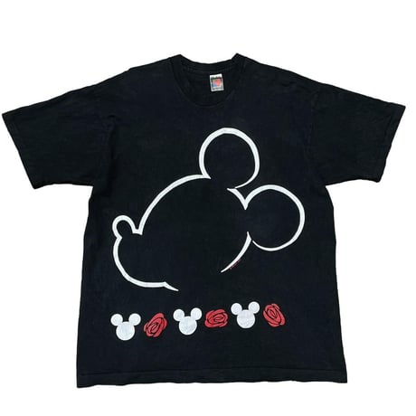DISNEY VINTAGE MICKEY MOUSE ROSE TEE ONE SIZE FITS ALL 5593