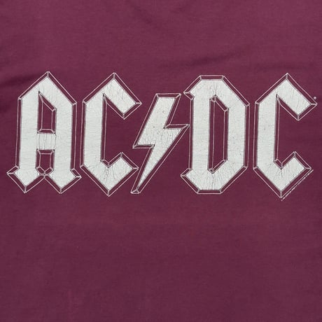 AC/DC BALLBREAKER WORLD TOUR 1996 BURGANDY FITS XL 4961