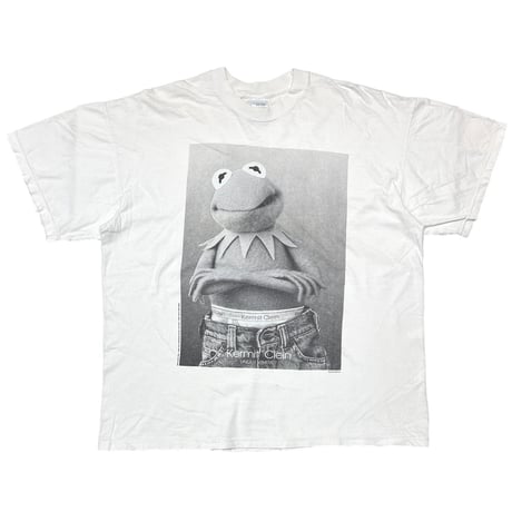 KERMIT KERMIT CLEIN CALVIN KLEIN PARODY WHITE SCREEN STARS XL 5130