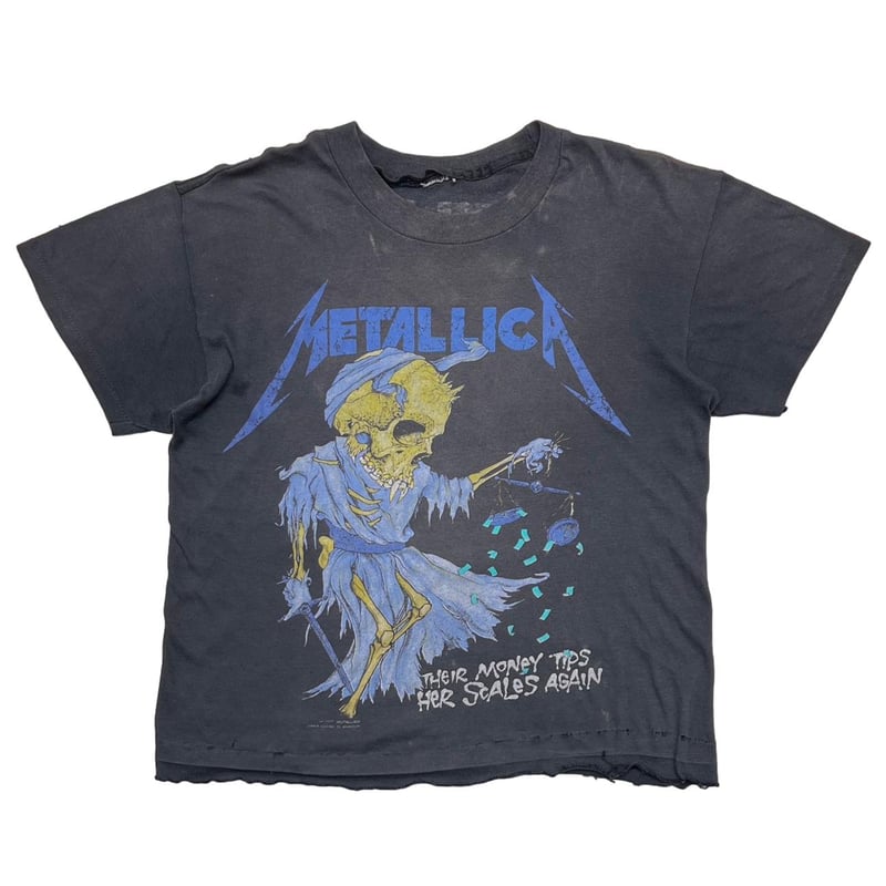 80s vintage llica doris ヴィンテージバンドt METALLICA 80's DORIS FITS MEDIUM 9395 | greatLA