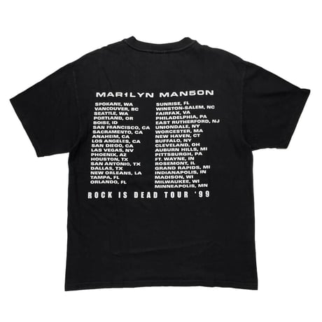 MARILYN MANSON ROCK IS DEAD TOUR WINTERLAND LARGE 6978