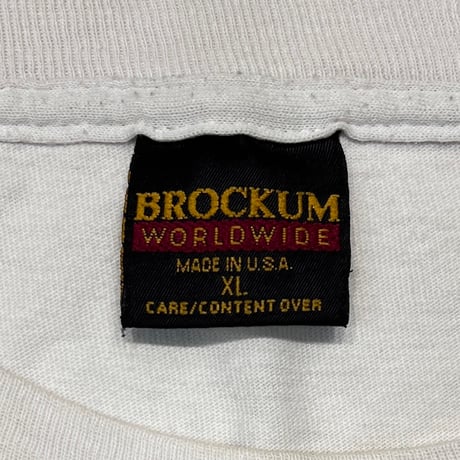 PINK FLOYD NORTH AMERICAN TOUR DIVISION BELL WHITE BROCKUM XL 6943