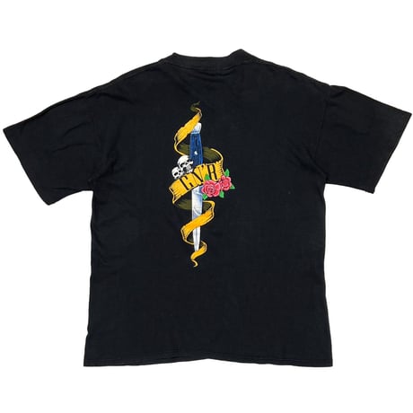GUNS N' ROSES 1990 SKULL HEART GUN G N'R BROCKUM LARGE 5175
