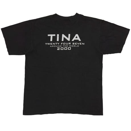 TINA TURNER TWENTY FOUR SEVEN BLACK GIANT XL 9645