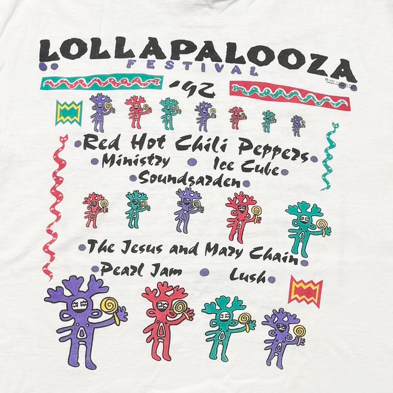 VTロラパルーザ　レッチリ VTロラパルーザ レッチリ LOLLAPALOOZA 1992 RED HOT CHILI PEPPERS