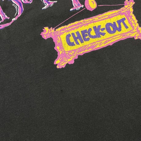 DISNEY VINTAGE THE TWILIGHT ZONE TOWER OF TERROR YOU CAN CHECK-IN BUT CAN'T CHECK-OUT TEE XL 7036