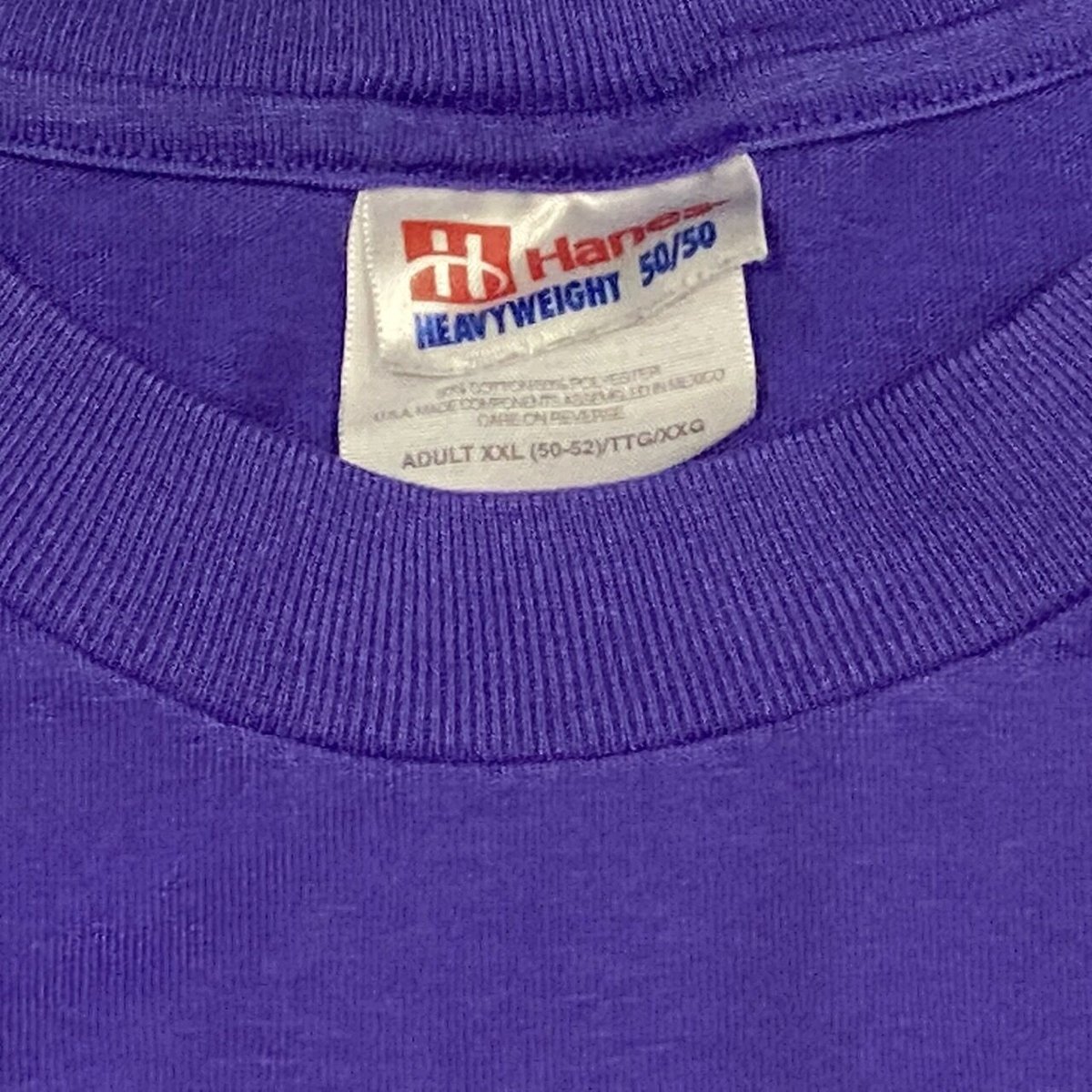 McDONALD'S GRIMACE TEE PURPLE HANES XXL 2546 |