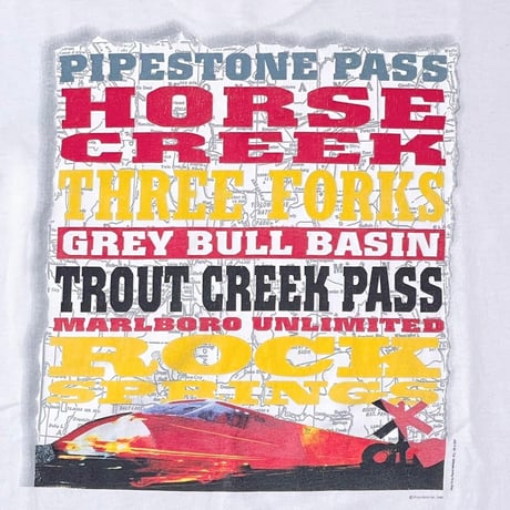 Marlboro HORSE CREEK POCKET TEE WHITE FRUIT OF THE LOOM XL 5