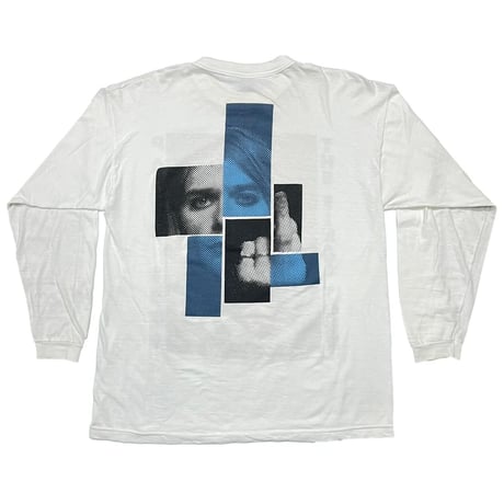 NIRVANA PARIS 1994 THE FINAL TOUR PORTRAIT LS WHITE SIERRA XL 5854