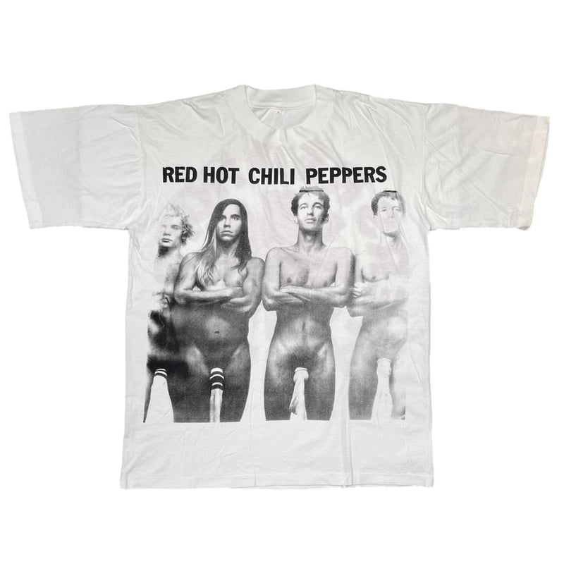 RED HOT CHILI PEPPERS MEMBER PORTRAIT WHITE XL