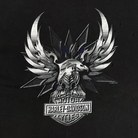 HARLEY DAVIDSON 1999 IRON EAGLE MONOCHROME LOGO LAS VEGAS NEVADA LARGE 8144