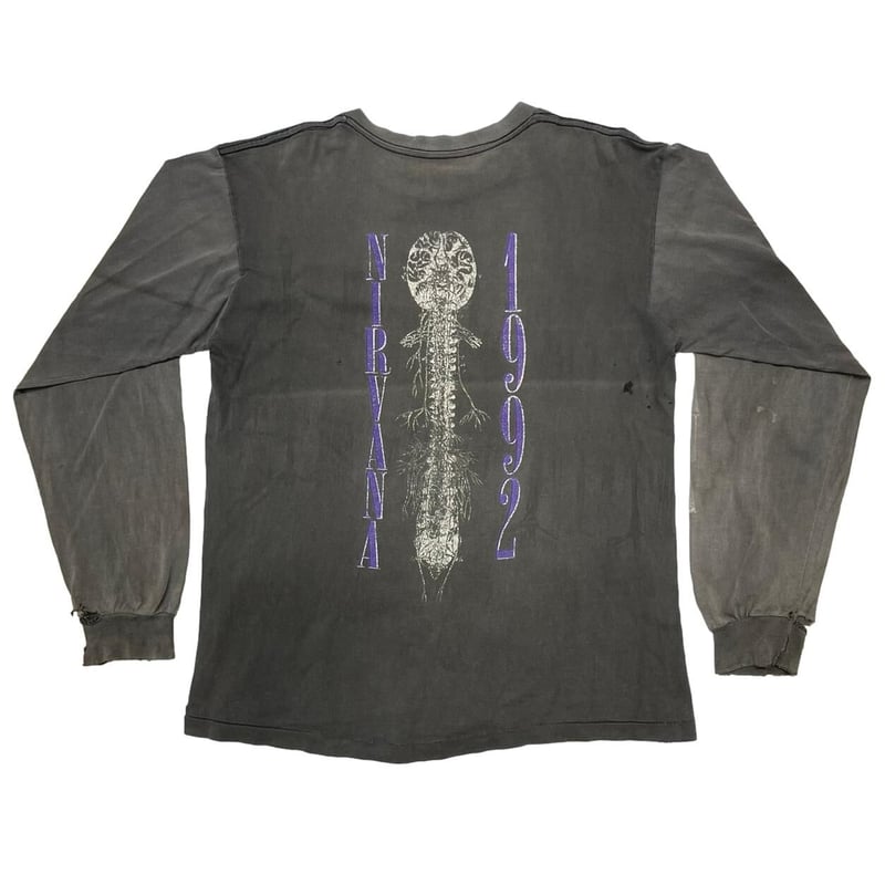 NIRVANA 1992 AU GO GO LIMITED DESIGN BOOTLEG LS NIRVANA 1992 AU GO GO LIMITED DESIGN BOOTLEG LS