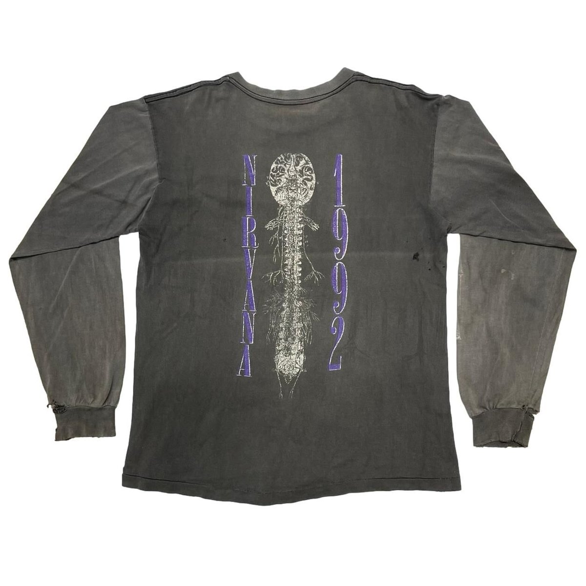 NIRVANA 1992 AU GO GO LIMITED DESIGN BOOTLEG LS