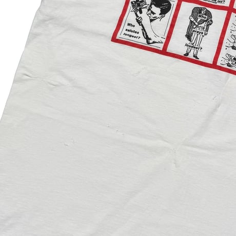 RAGE AGAINST THE MACHINE 1999 BARBARA KRUGER WHITE GIANT XL 8640