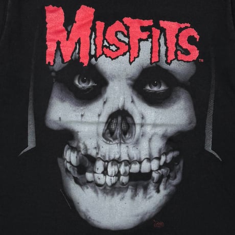 MISFITS SKULL RED TEXT DOUBLE SIDE WILD OATS LARGE 1375
