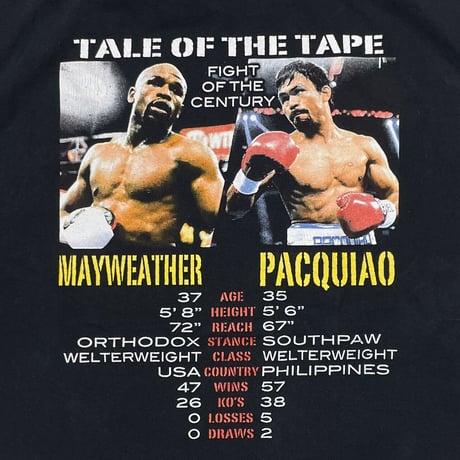 MAYWEATHER vs PACQUIAO 2015 MEGAFIGHT GILDAN XL 3974