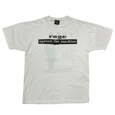 RAGE AGAINST THE MACHINE WE HATE DETERMINED WHITE GIANT LARGE 5302