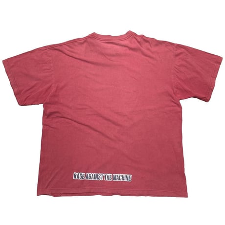 RAGE AGAINST THE MACHINE EVIL EMPIRE LOGO RED CHAMP XL 1109