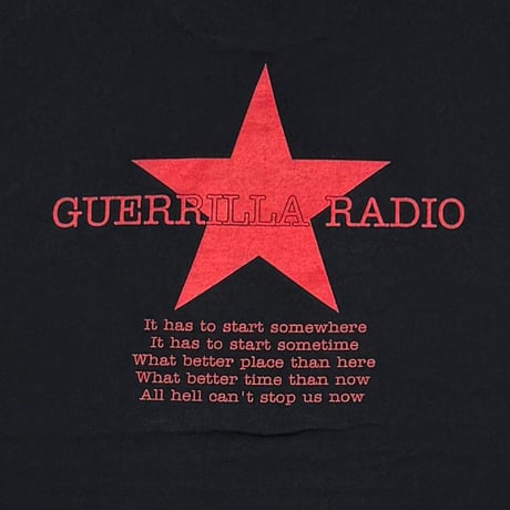 RAGE AGAINST THE MACHINE GUERRILLA RADIO SQUARE LOGO GIANT XL 1722