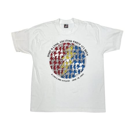 GRATEFUL DEAD WHAT A LONG ,  EXCITING PARTY ITS BEEN  WHITE FRUIT OF THE LOOM XL 1189