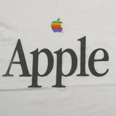 Apple LOGO WHITE FRUIT OF THE LOOM LARGE 5364