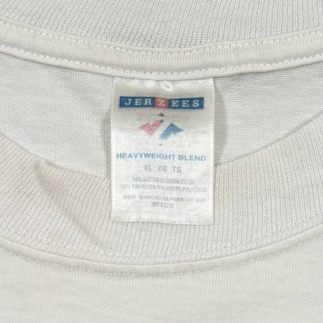 OLD & VINTAGE JESUS READ BETWEEN THE LINES WHITE JERZEES XL 0547