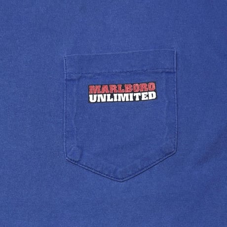 Marlboro UNLIMITED COYOTE POCKET TEE BLUE FITS XL 9600