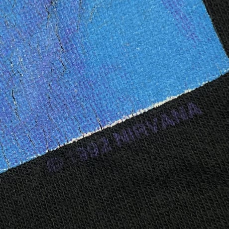 NIRVANA SLIVER 1992 100% OATS TAG LARGE 8919