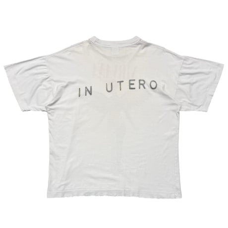 NIRVANA IN UTERO BRIGHT GREEN XL 0258