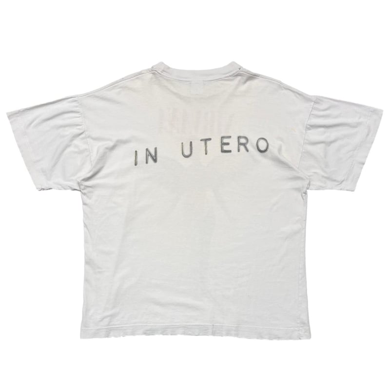 NIRVANA IN UTERO BRIGHT GREEN XL 0258 | greatLA