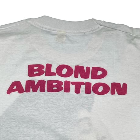 MADONNA BLONDE AMBITION TOUR '90 WHITE FITS M-L 2766