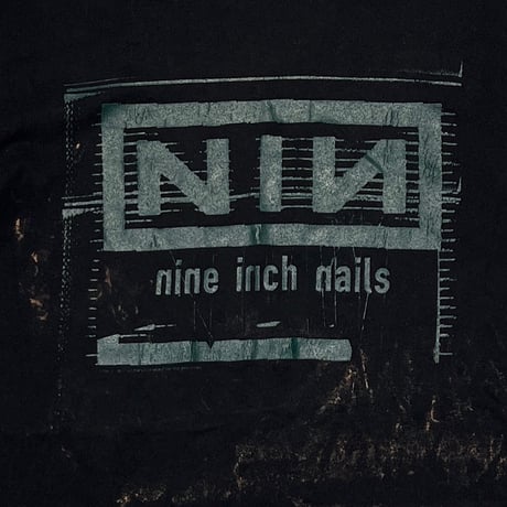 NINE INCH NAILS NOTHING GREEN PRINT ALL SPORT LARGE 9951